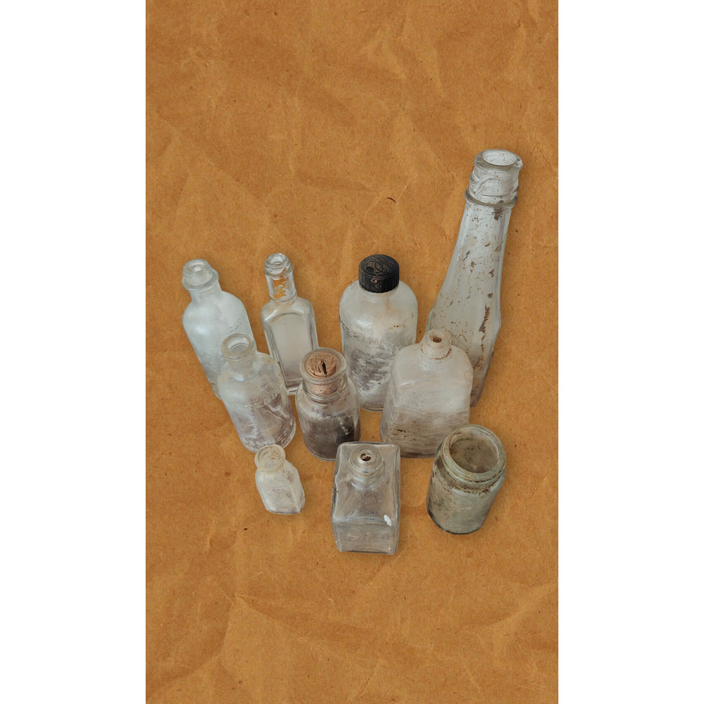 Vintage Medicine Bottles Lot of 10